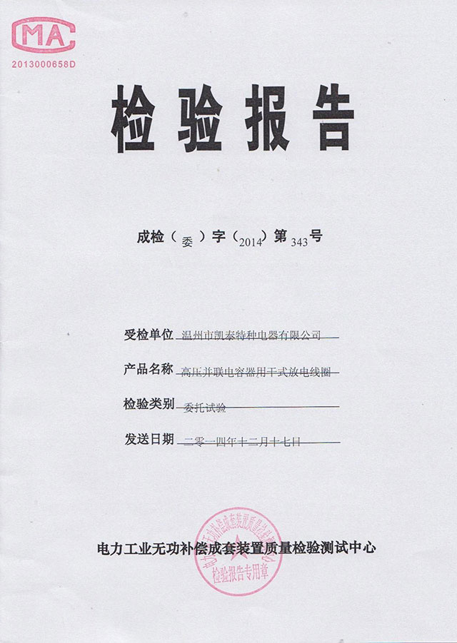 檢驗報告 